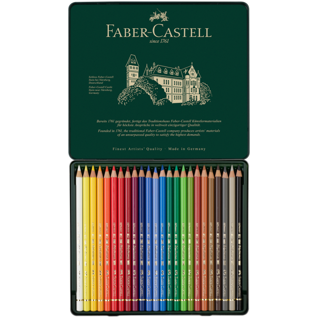 Coloring pencils Polychromos 24-set