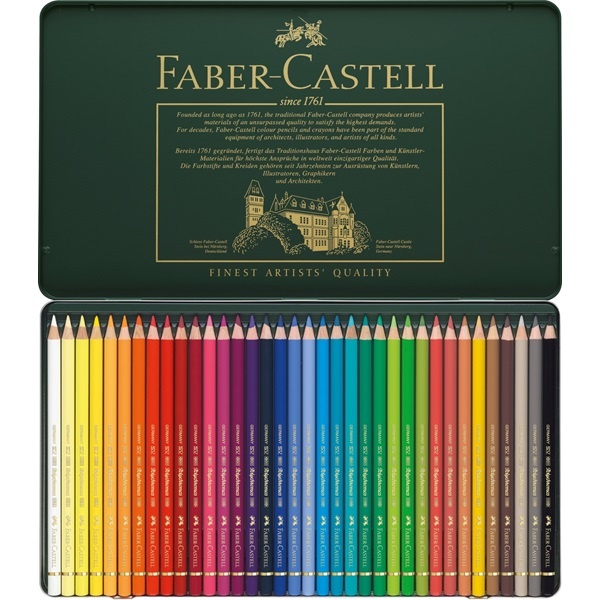Colouring pencils Polychromos 36-set