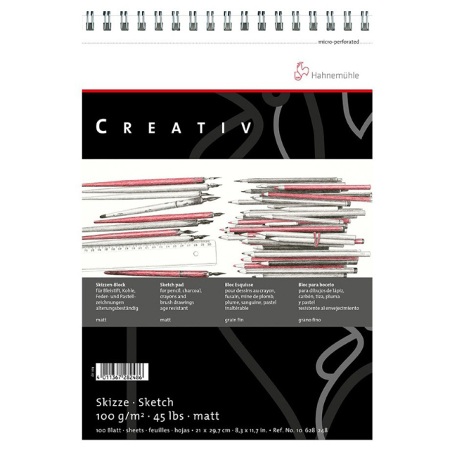 Creativ Sketch pad spiral A4