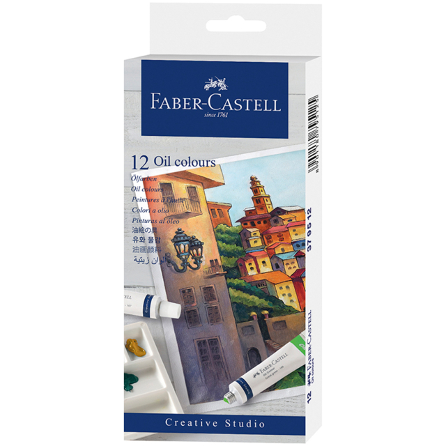 Starter set oil colors 12-set
