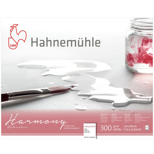 Watercolour Paper Harmony CP 300g 24×30cm