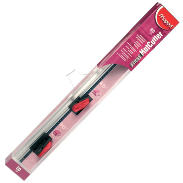 Matt Cutters 5-set + 80 cm Ruler
