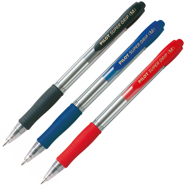 Ballpoint Super Grip Medium
