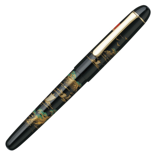 Kaga' Hira Maki-e Fountain pen Sansui