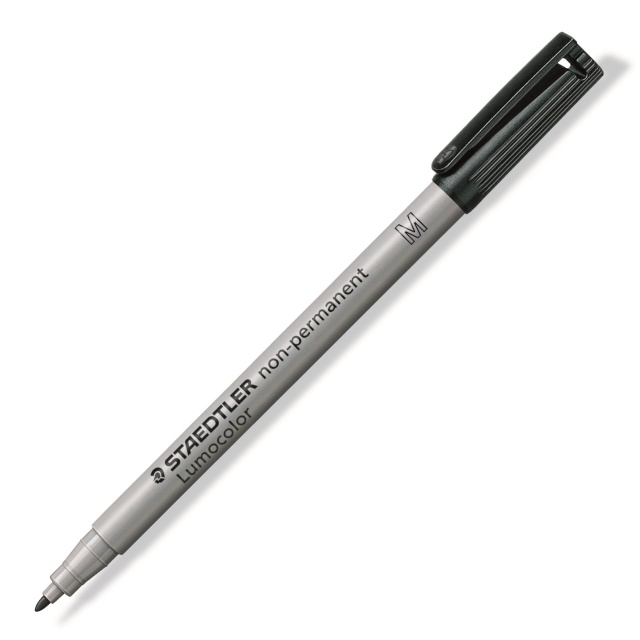 Staedtler Lumocolor - Pennarello permanente a punta fine, punta