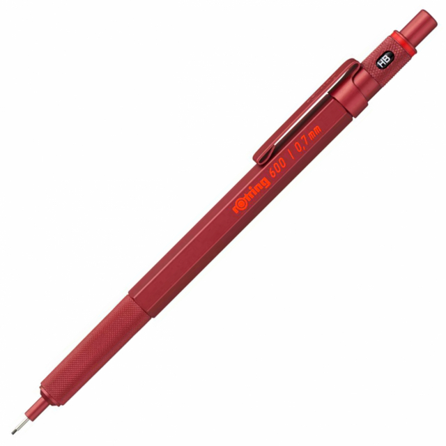 600 Mechanical Pencil 0.7 Red