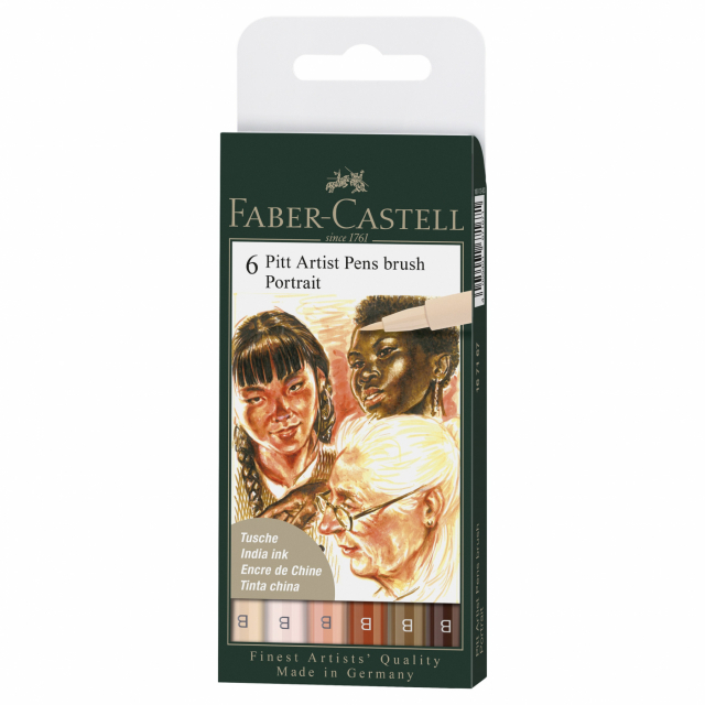 PITT Artist Brush 6-set Portrait