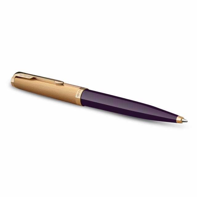 51 Plum/Gold Ballpoint Pen