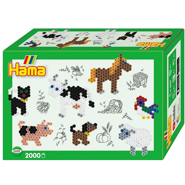 Midi Gift Box Farm Animals 2000 pcs
