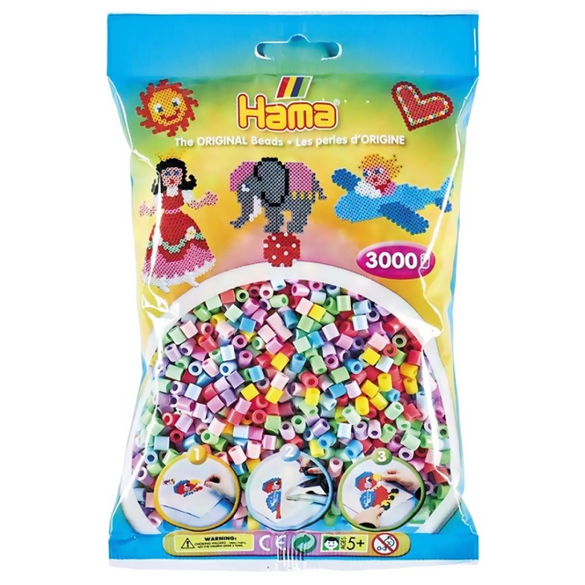 Midi Beads 3000 pcs Mix 568 in the group Hobby & Creativity / Create / Tube beads & more at Pen Store (126146)