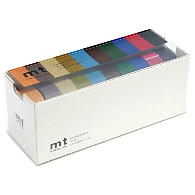 Washi-tape Gift Box Dark Colour