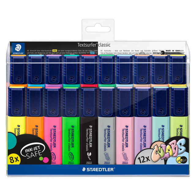 Textsurfer Classic Highlighter 20-pack