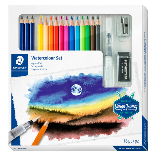 Mixed Watercolor 18-set