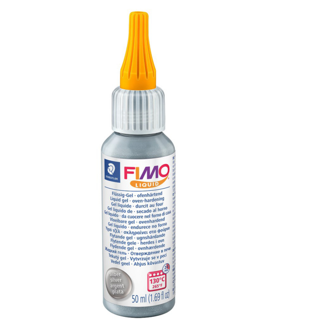 FIMO Liquid gel 50 ml silver