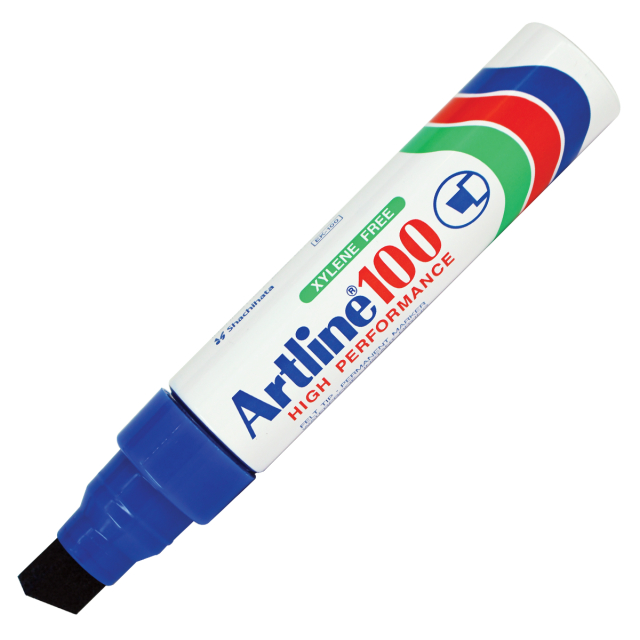 Permanent Marker 100 Blue