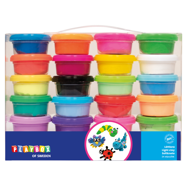 Light clay 24-set