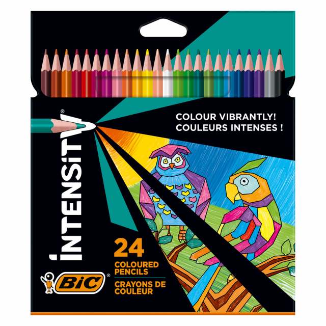 Intensity Coloring pencils 24-pack