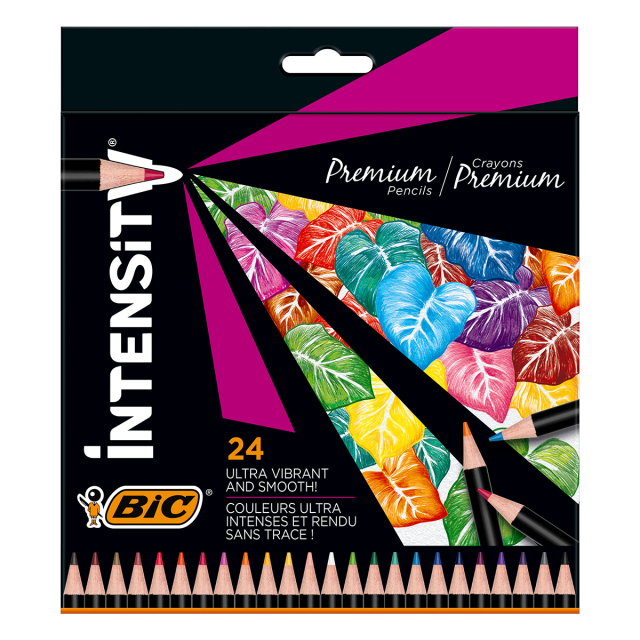 Intensity Premium Coloring pencils 24-pack