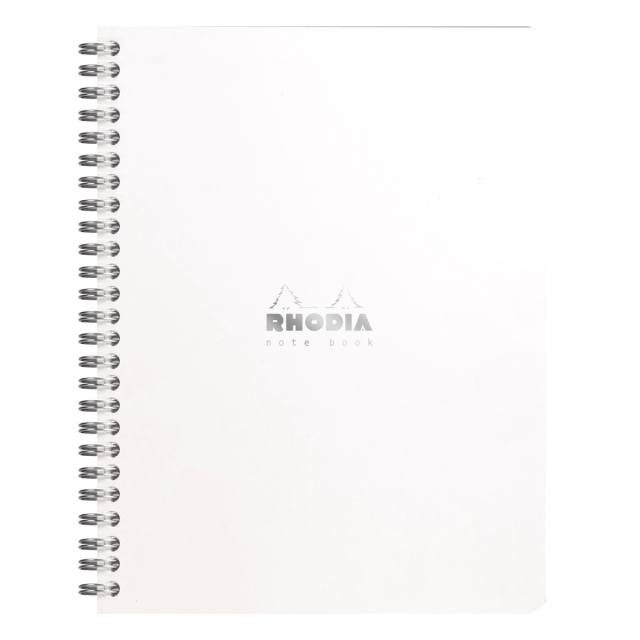 Notebook Spiral White A5 Dotted