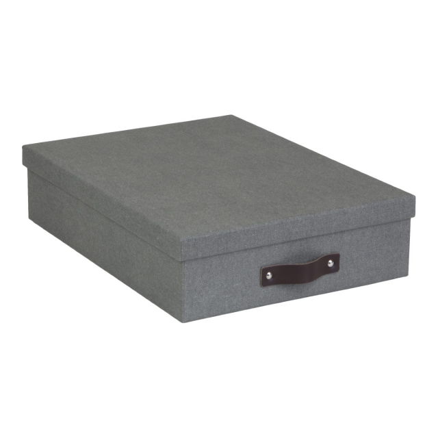 Oskar Document Box Grey