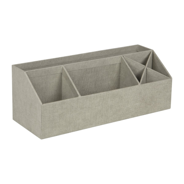 Elisa Desktop Organizer Linen