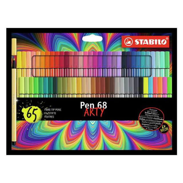 Stock Bureau - STABILO Feutre de dessin Pen 68 brush, ColorParade