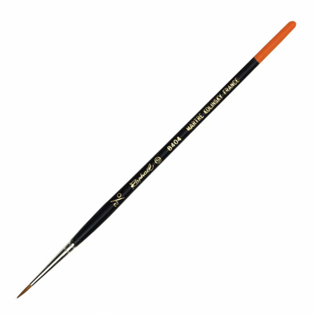Pure Kolinsky Sable Brush Round 8404 St 00