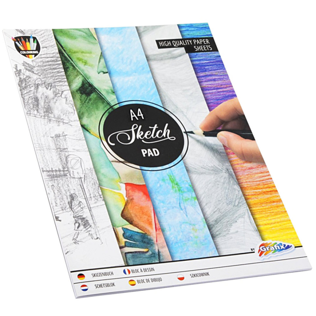 Sketch Pad A4, 80 sheets