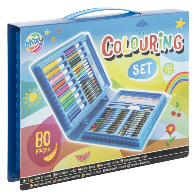 Colouring Set 80 pcs