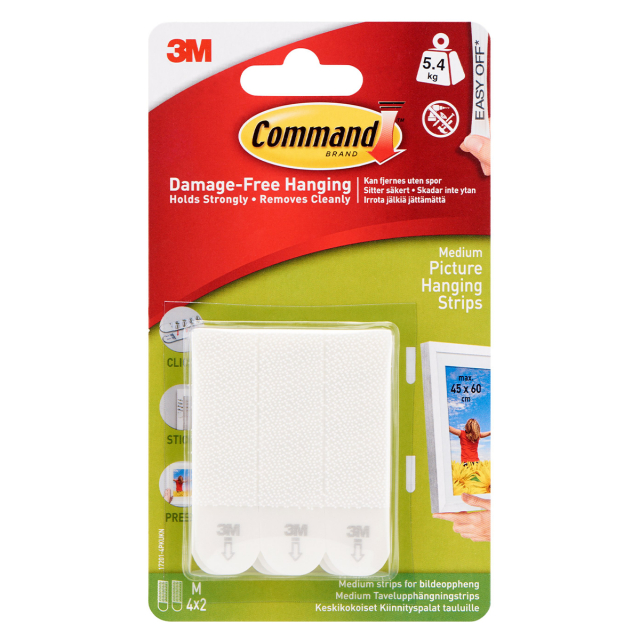 Command Hanging Strips Medium 4 st