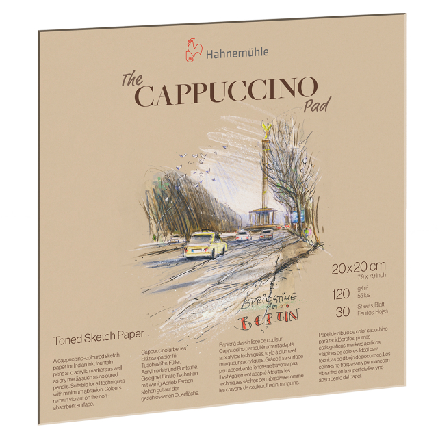 The Cappuccino Pad 20x20 cm 120g