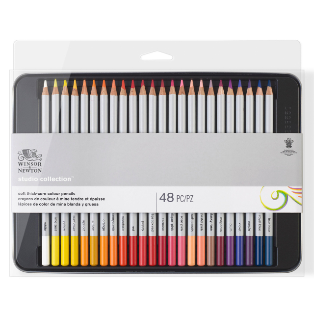 Studio Collection Colour Pencils Set of 48