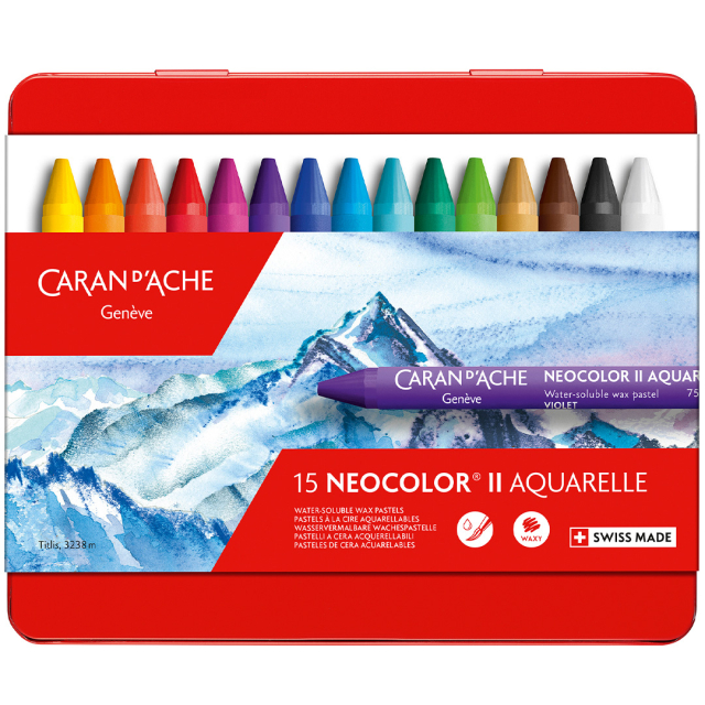 Neocolor II Aquarelle 15-set