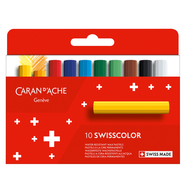 Swisscolor Pastel crayons 10-set