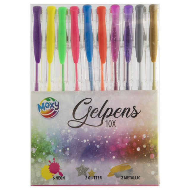 Gel pens 10-set