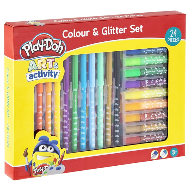 Colour & Glitter 24-set