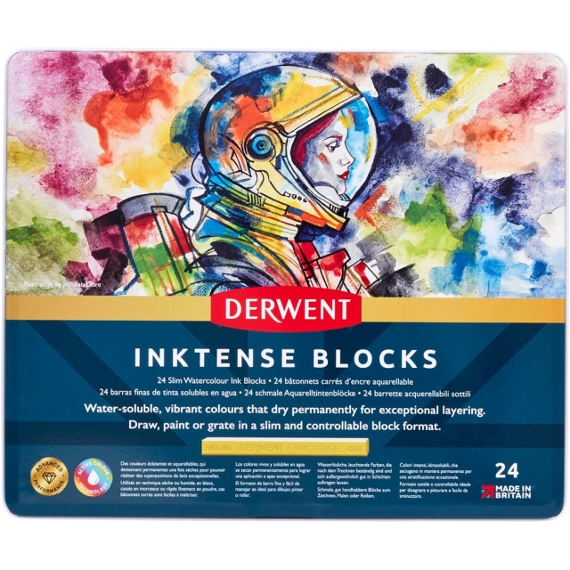 Inktense Blocks Set of 24