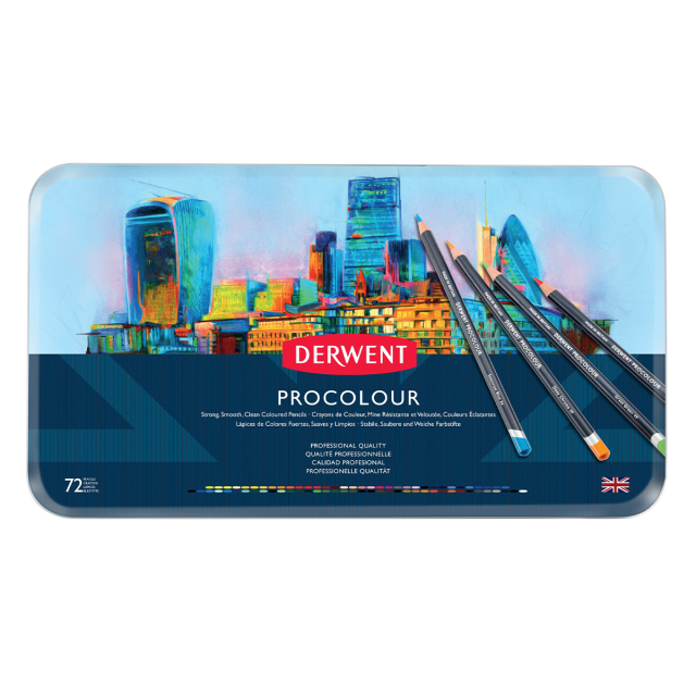 Procolour Colouring pencils Set of 72