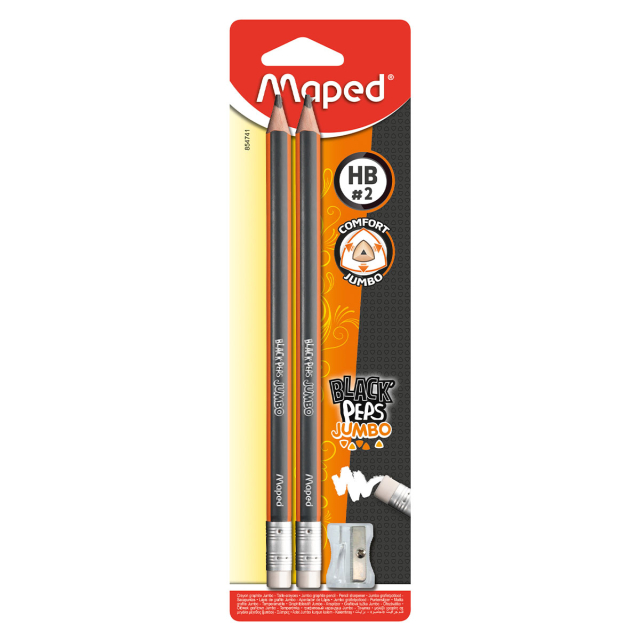 Pencils HB Jumbo Pack of 2