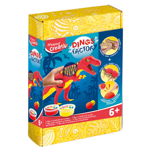 DIY T-Rex Modelling Clay