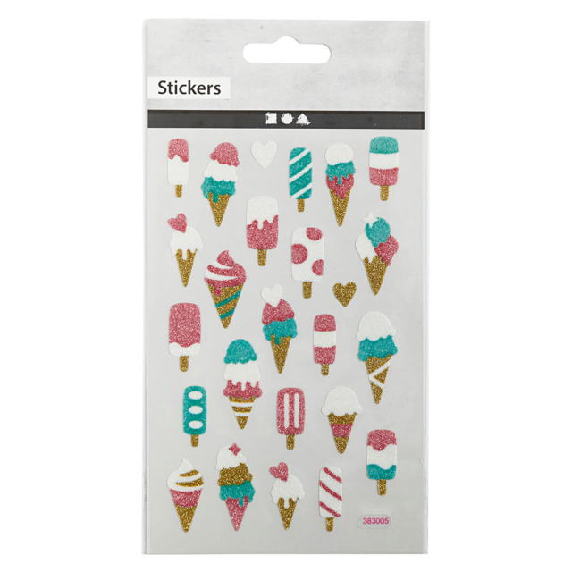 Stickers Ice cream 1 sheet