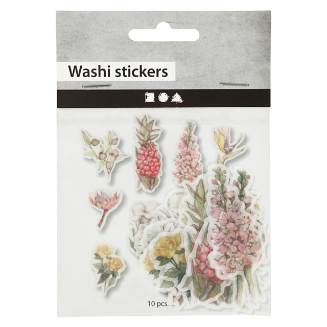 Washi Stickers Flowers