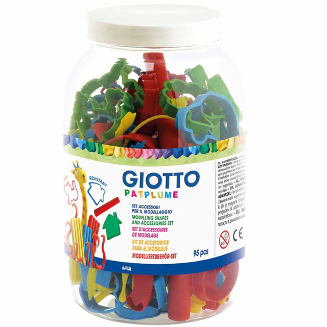 Patplume Big pack of Clay molds 95 pcs