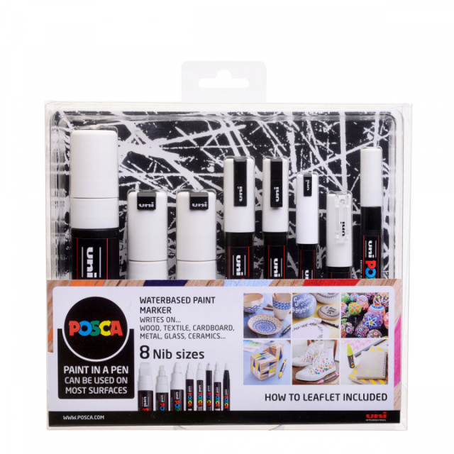 White Set of 8