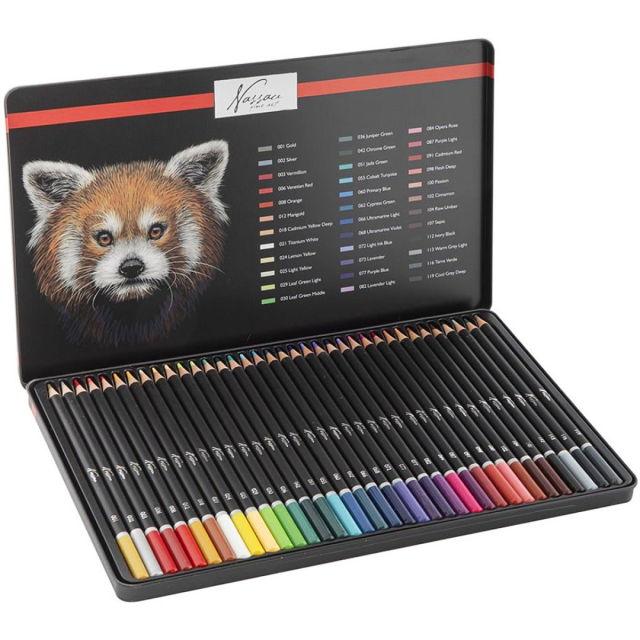 Coloured pencils Artist 36-set in tin box