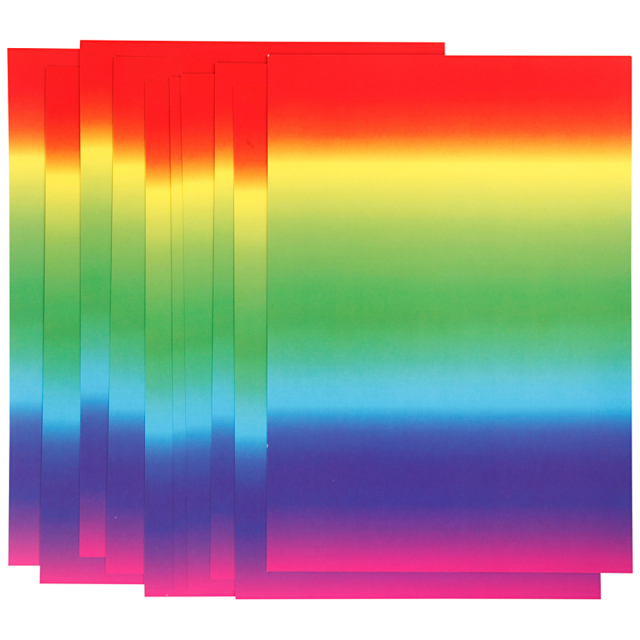 Coloured paper Rainbow A4 180g 10 sheets
