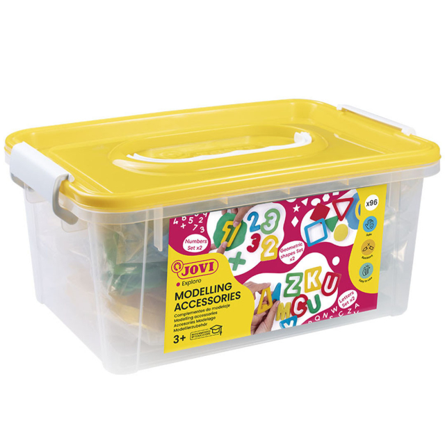 Big pack of Clay molds 96 pcs (3 years+)