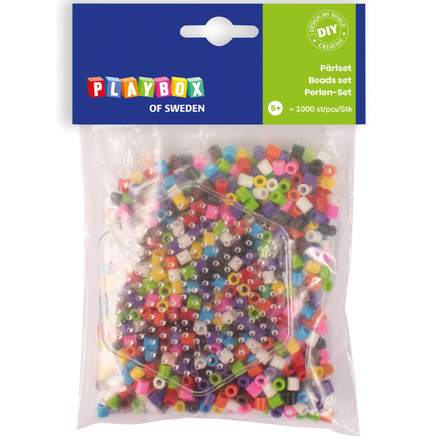 Ironing Beads Hexagon 1000 pcs Mix