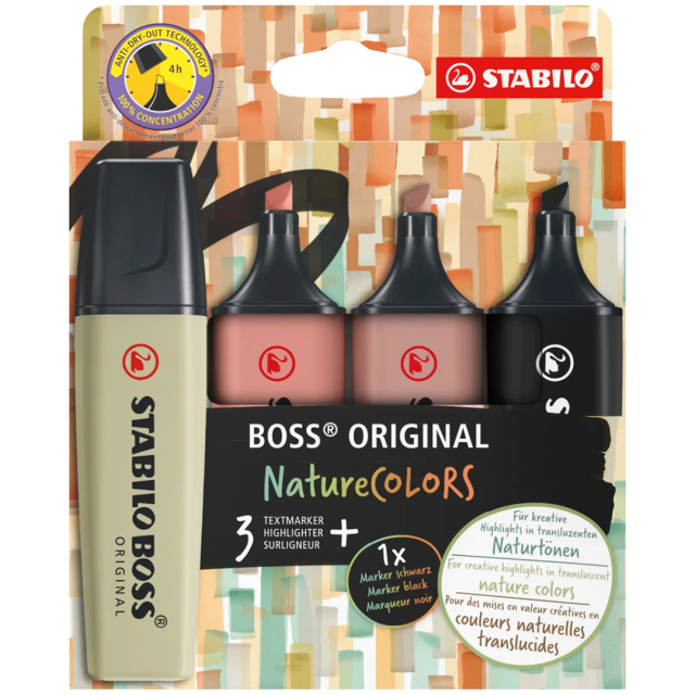Boss Nature Colors Pack of 4 No.1