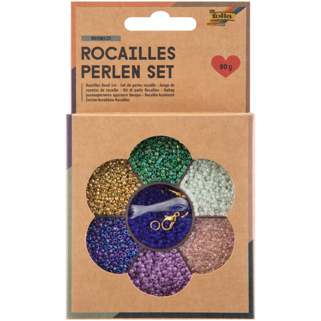 Rocailles Bead Set Purple